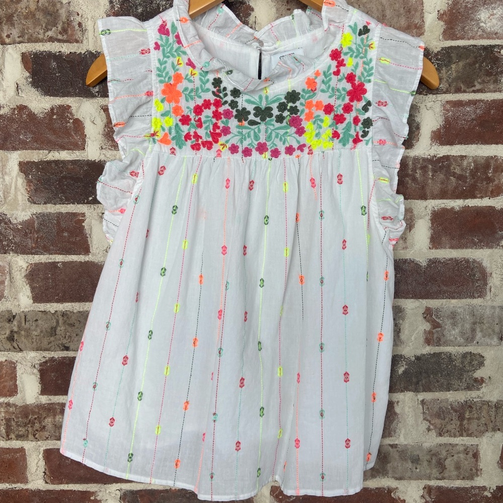 Crown & Ivy Embroidered Top